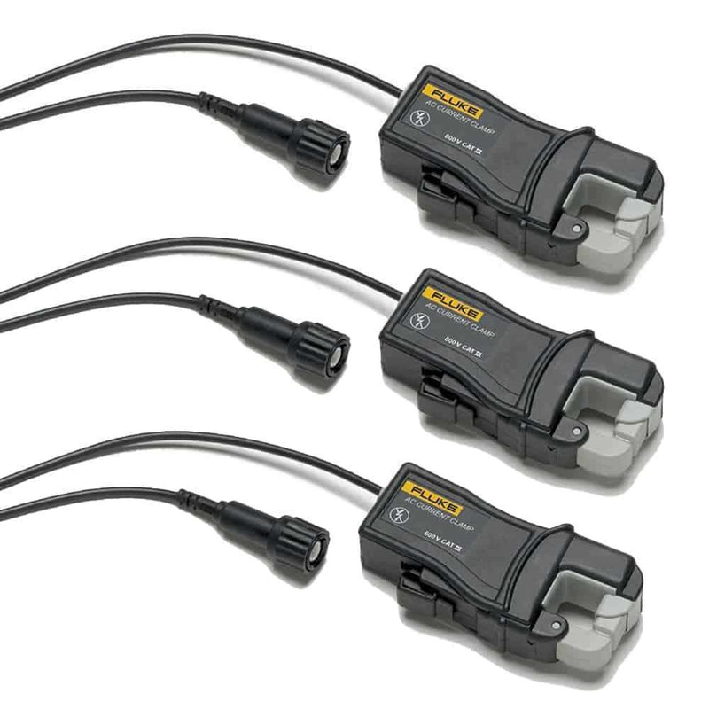 Fluke i1A/10A Clamp PQ3 3-phase mini Current Clamp Set