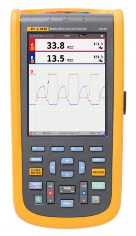 Fluke 123B/INT Industrial ScopeMeter 20MHZ, INT