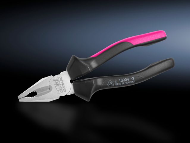 RITTAL AS 4054.800 Combination plier w. insulated handle