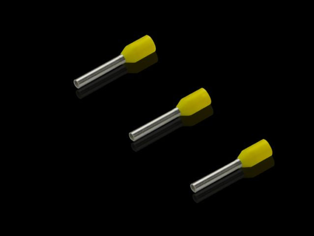 RITTAL AS 4050.770 Wire end ferrules for crimping machines and manual preassembly, 1.0 mm